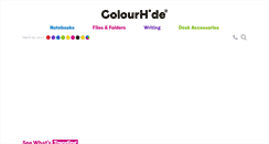 Desktop Screenshot of colourhide.com